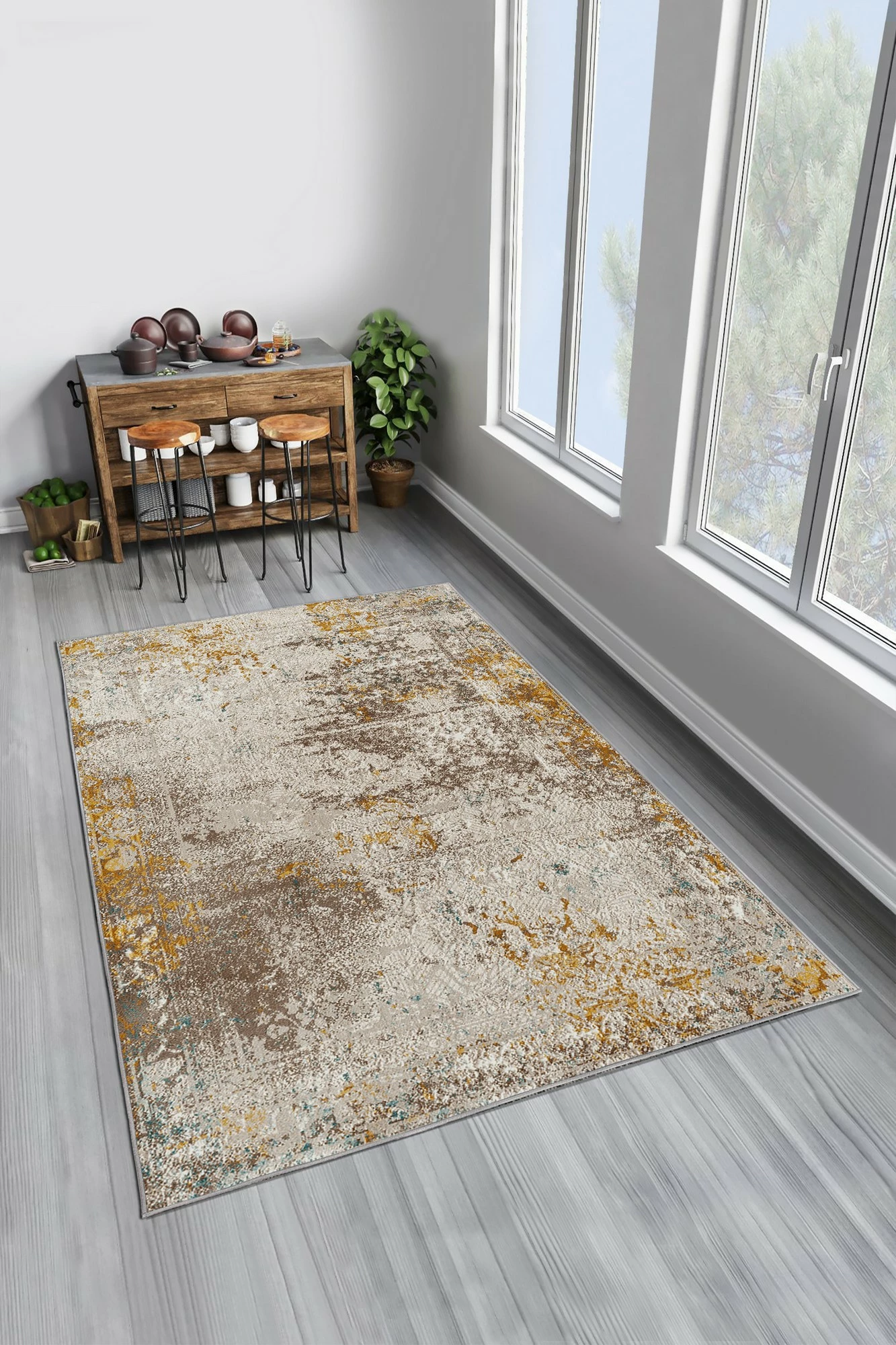 Qilim (80 x 120) Conceptum Hypnose, W1188 - shumëngjyrësh