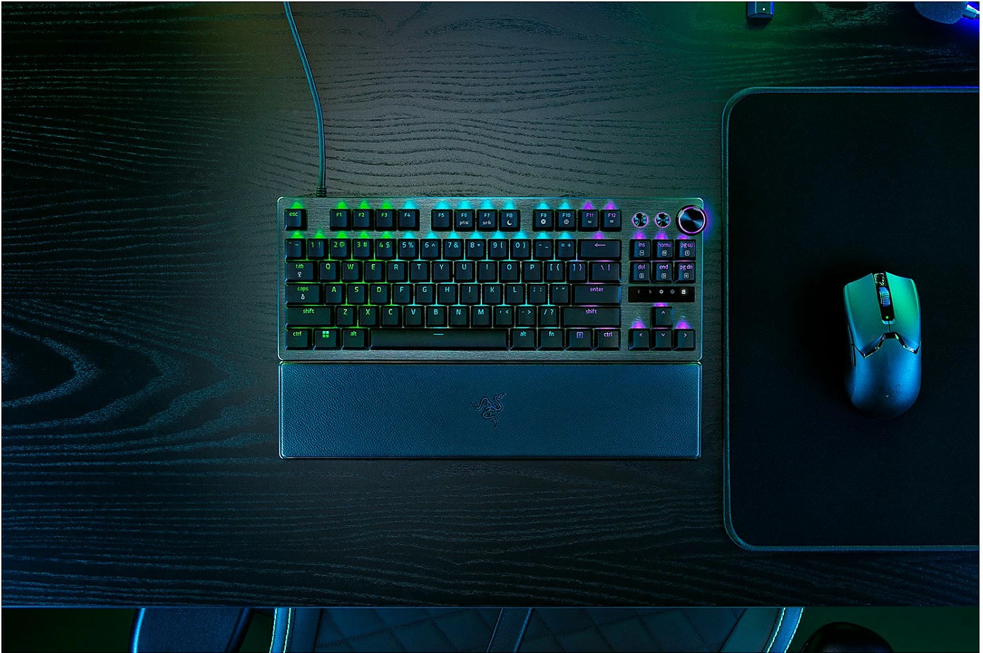 Tastierë Razer Huntsman V3 Pro Tenkeyless, 8KHz, layout gjerman, RGB