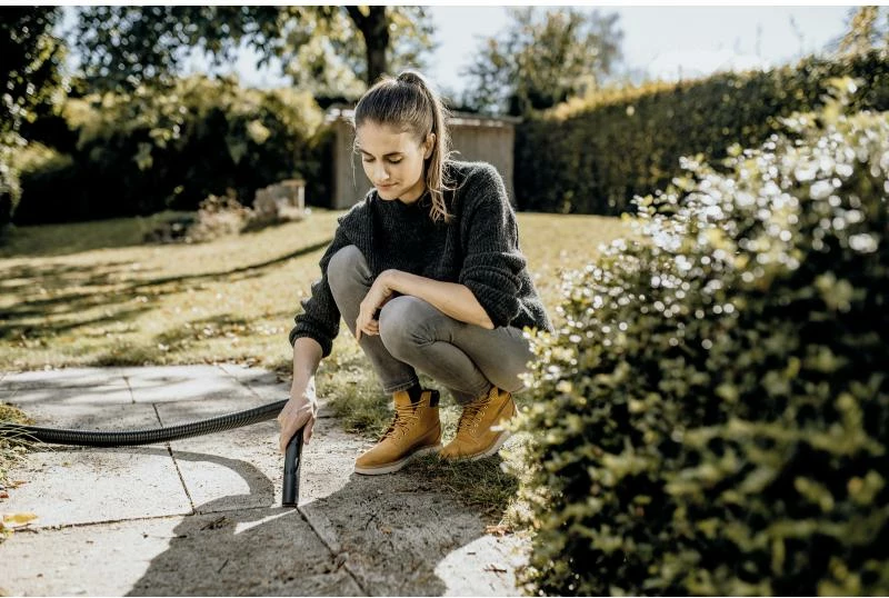 Fshesë me korrent lagë-thatë, Kärcher WD 6 P S V-30/6/22/T, 1300W, depozitë 30L inox, kabllo 6m, zorrë 2.2m, me prizë automatike për vegla, verdhë