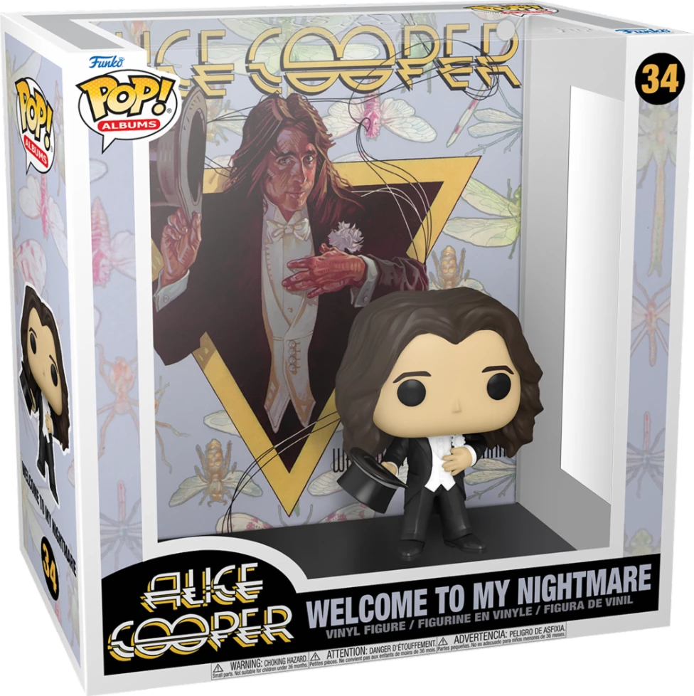Figurinë vinili Funko POP! Albums Alice Cooper Welcome to My Nightmare #34
