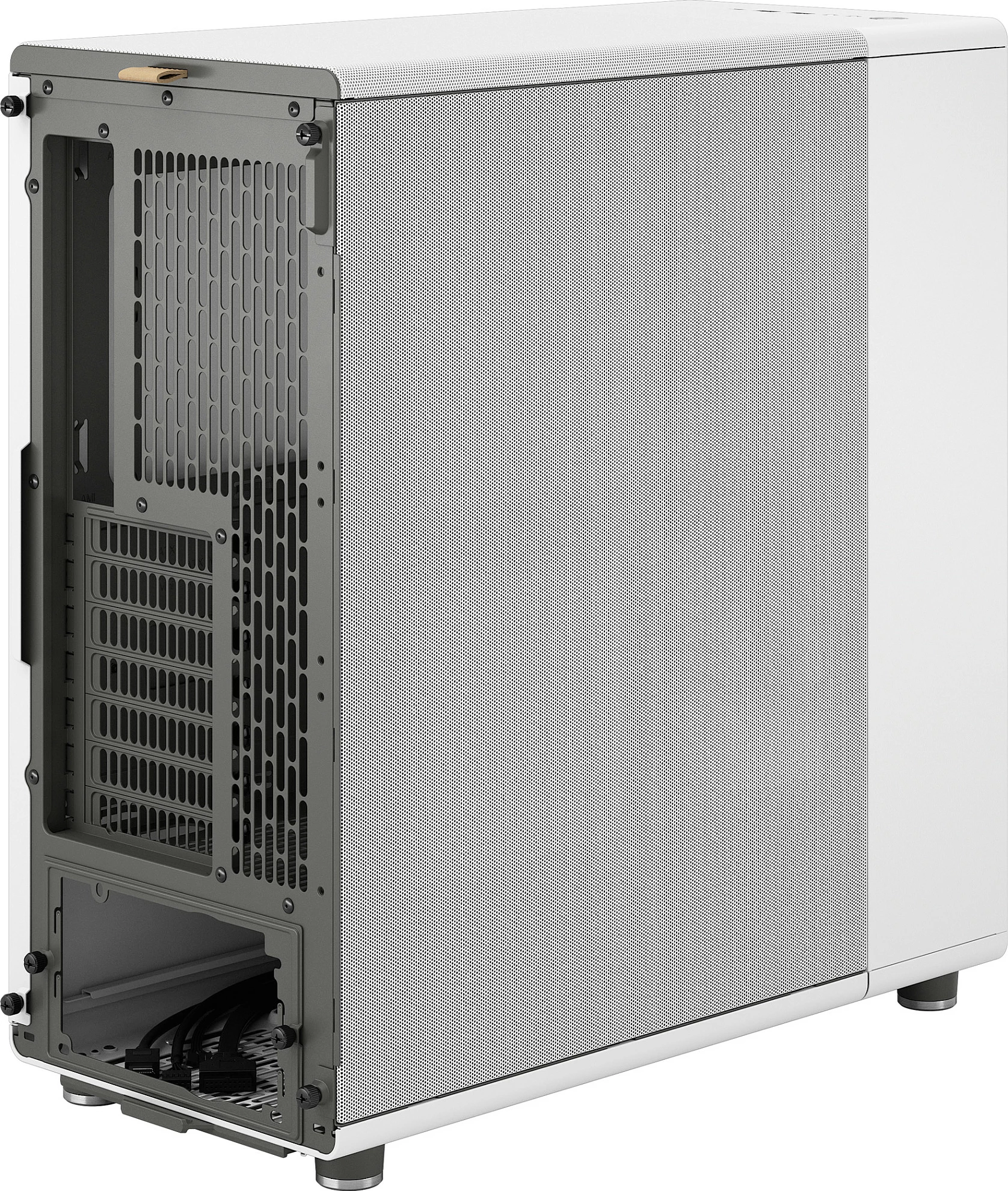 Kasë Fractal Design North, PC, ATX, micro ATX, Mini-ITX, e bardhë