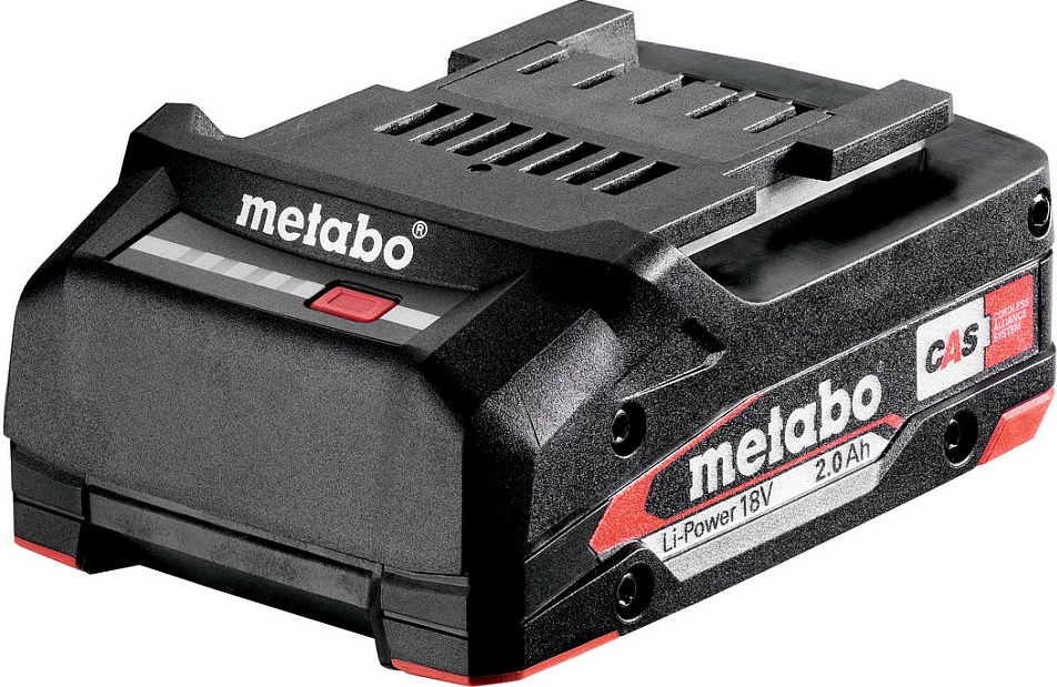 Bateri Metabo 625026000, Li-Ion 18V 2Ah (36Wh), e zezë