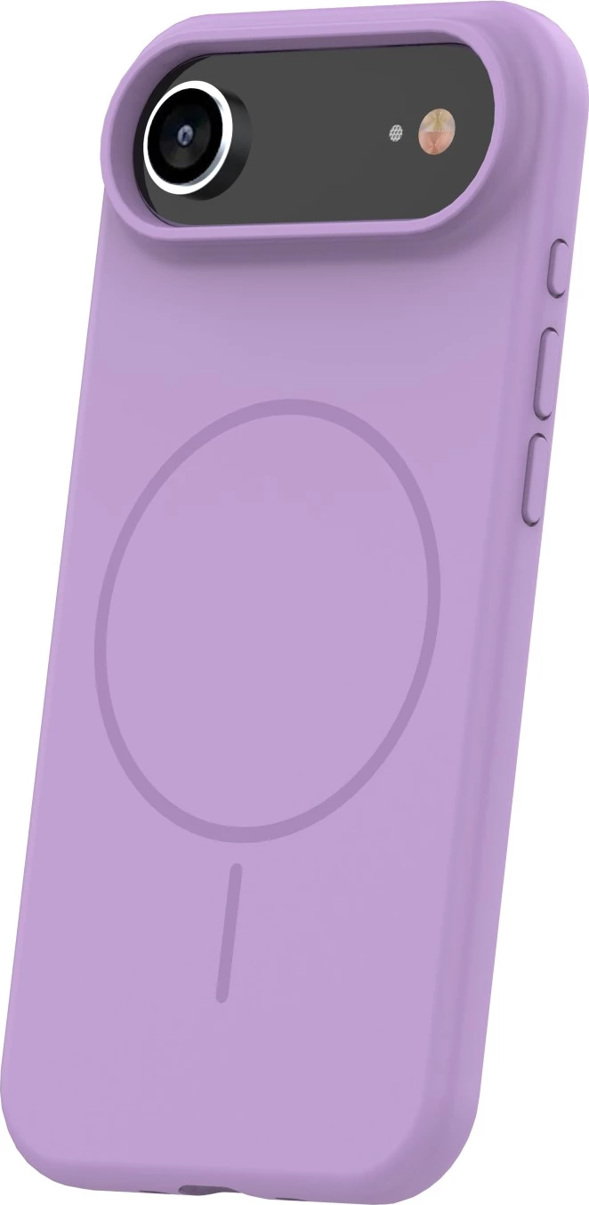 Mbështjellës MagSafe ONASI MagColor Pure Case MPN 24093 për iPhone 17 Air, silikoni mat me magnet, Vjollcë