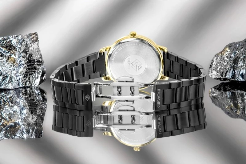 Orë dore femrash Giewont GW2360-B4, gold black, set