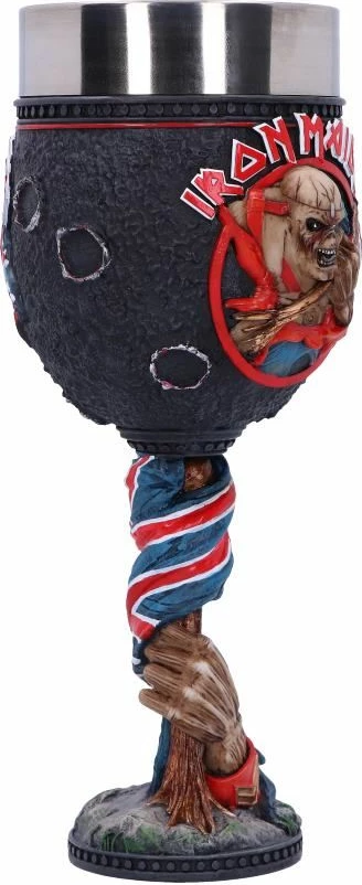 Krigël koleksionuese NEMESIS NOW Iron Maiden The Trooper me insert inox të heqshëm