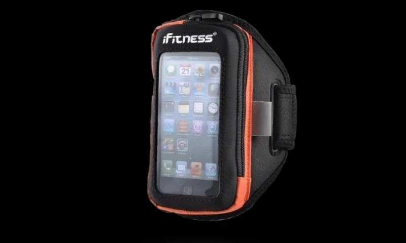 Rrip krahu për telefon iFitness, kuq