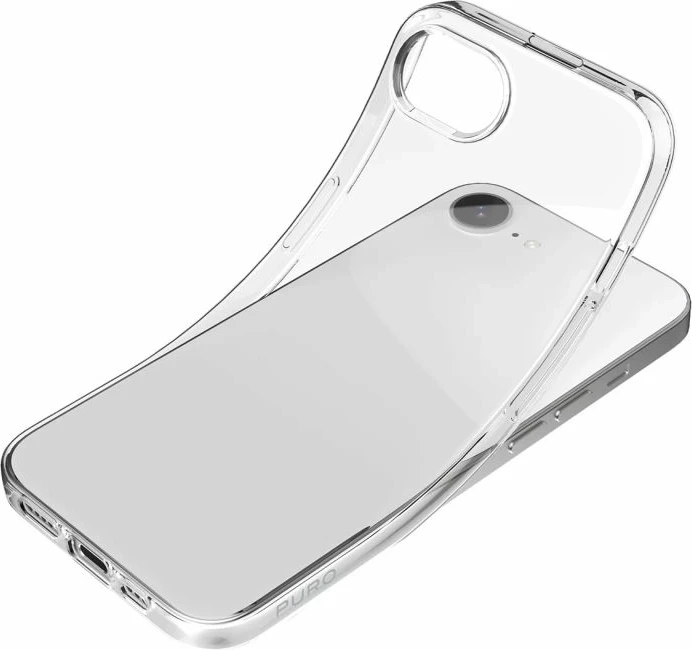 Kuti silikoni për iPhone Puro 0.3 Nude, transparente