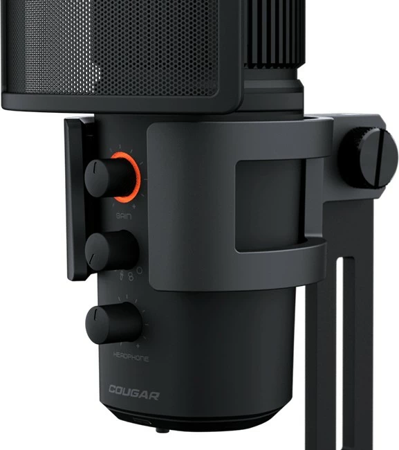 Mikrofon studio Cougar Screamer-X, 16 bit, 48 kHz, USB, i zi