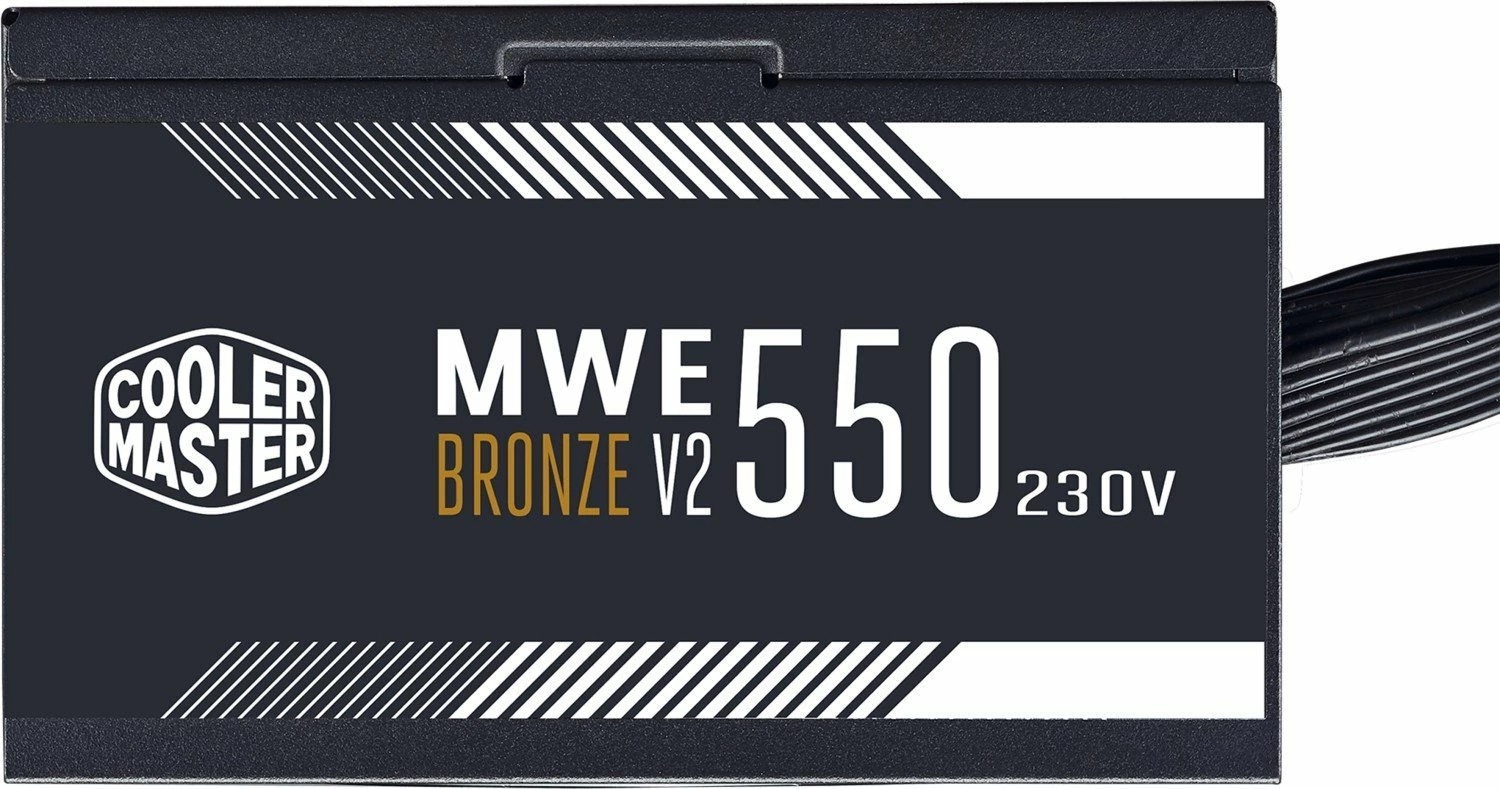 Furnizues energjie (PSU) Cooler Master MWE Bronze V2 550W MPE-5501-ACABW-BEU, 80 Plus Bronze, ATX, jo-modular, i zi