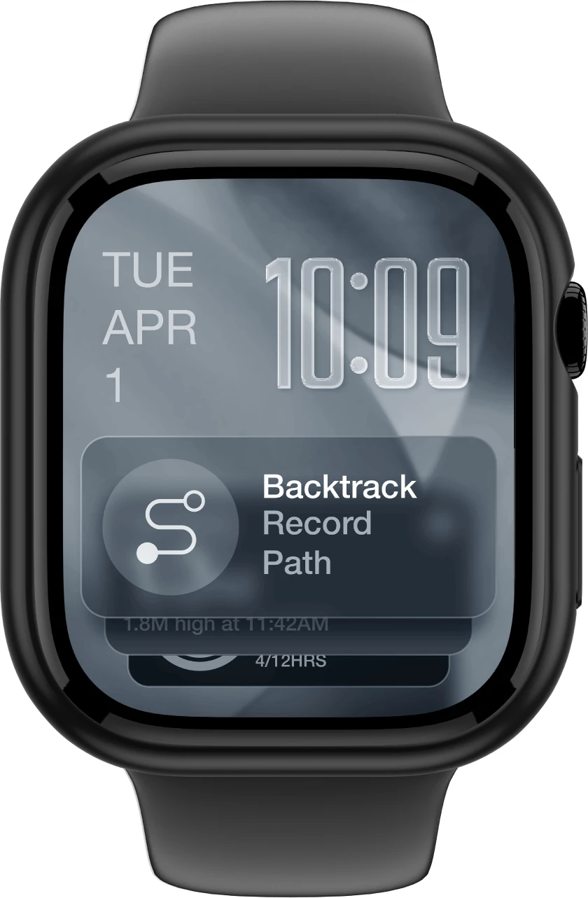 Mbështjellës smartwatch, AmazingThing Minimal, për Apple Watch Series 11 46mm, plastik, i zi