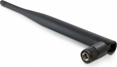 Antenë WLAN DeLOCK 88396, 5 dBi, 2.4 GHz, SMA, e zezë