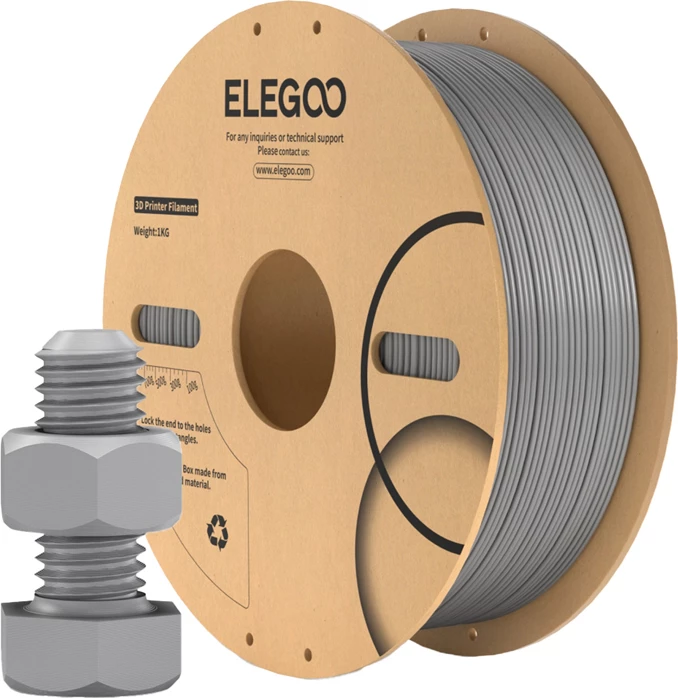 Filament ABS Elegoo 50.203.0644 1 kg, gri