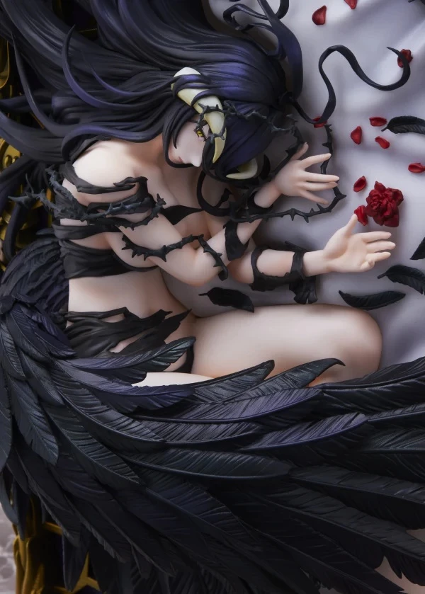 Figurinë koleksionuese Square Enix Albedo Ending Ver. (Art by so-bin) 1/7, PVC/ABS, 27×20×17 cm, e zezë/artë