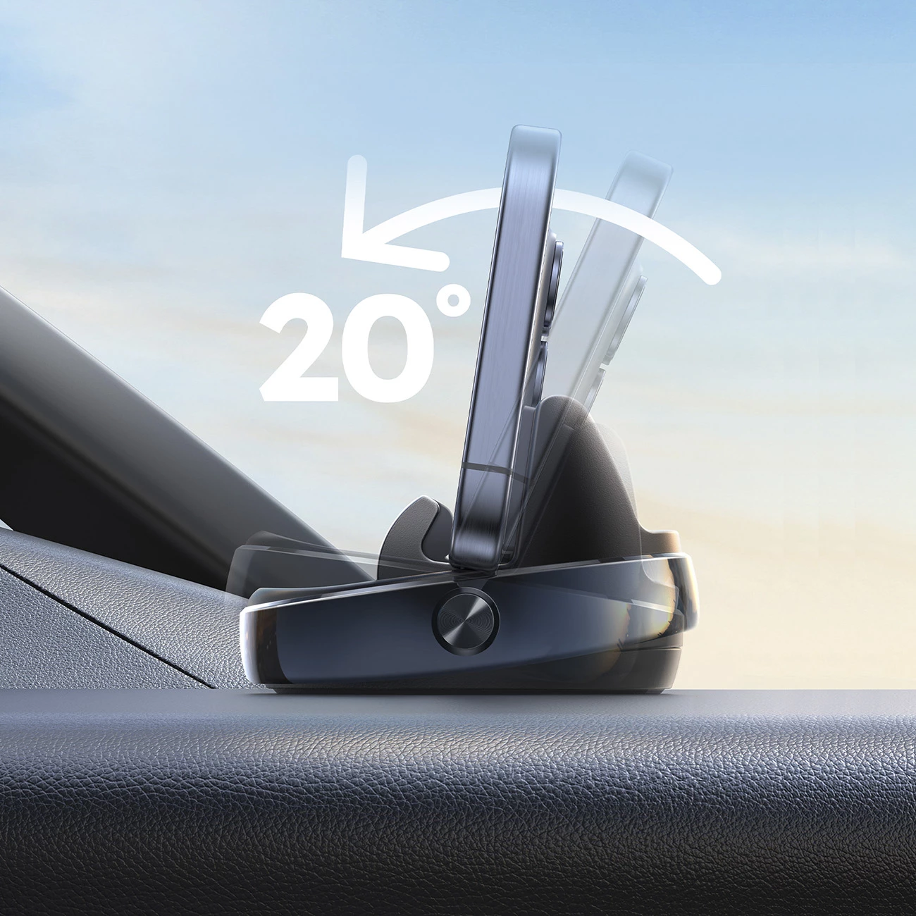 Mbajtës telefoni për veturë Joyroom JR-ZS330, i zi