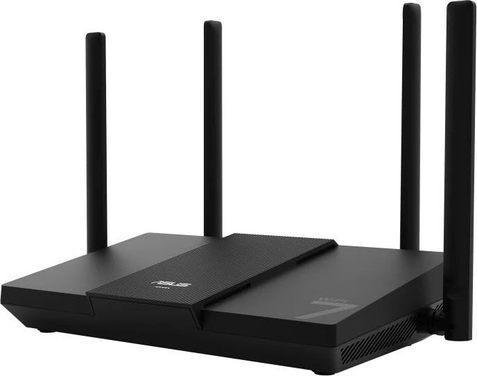 Router Asus RT-BE50 BE3600 WiFi 7, Dual-Band, AiMesh, 2.5G WAN, 3x1G LAN, e zezë
