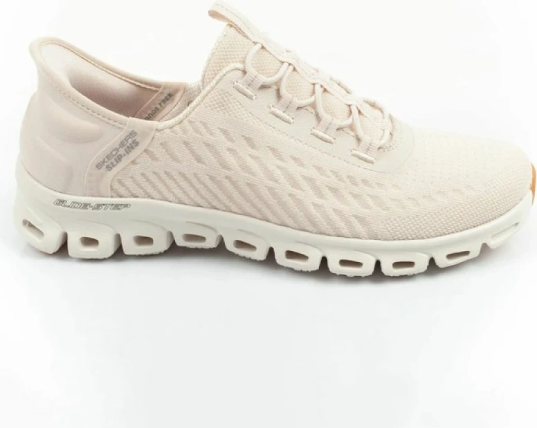 Atlete femra Skechers Glide-Step Slip-ins, ecru [Madhësia: 35]