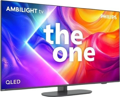 Televizor QLED Philips 43PUS9010/12, 43 inç, Ultra HD/4K, Ambilight, Smart TV, i zi
