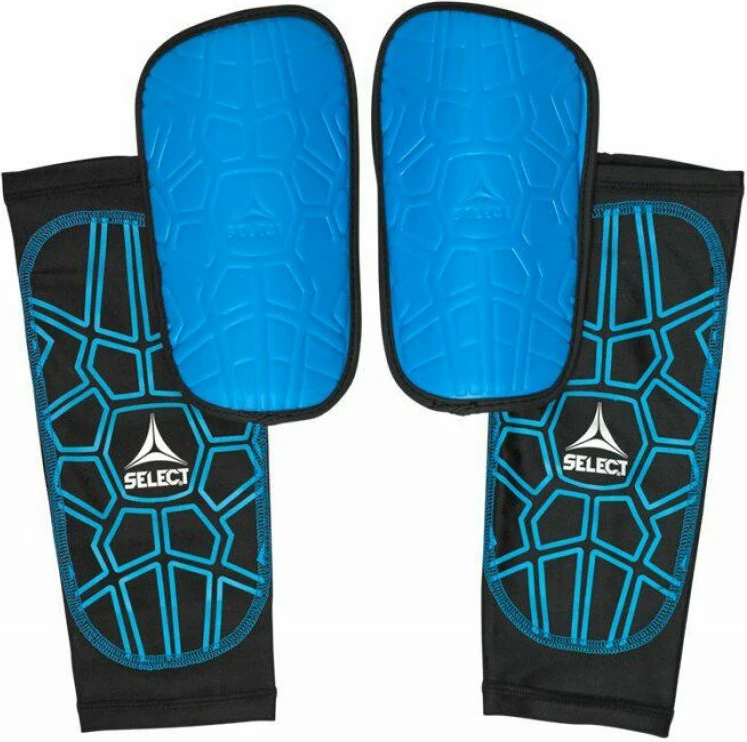 Mbrojtëse për shin të meshkuj Select, blu