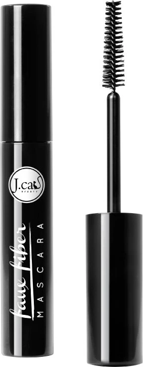 Mascara për femra J.Cat Beauty Faux Fiber Lengthening & Volumizing, e zezë 8g