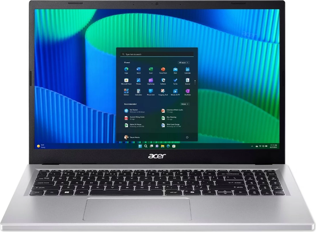 Kompjuter portativ Acer Extensa 15, i5-1334U, 16GB RAM, 512GB SSD, 15.6 inç, argjendtë