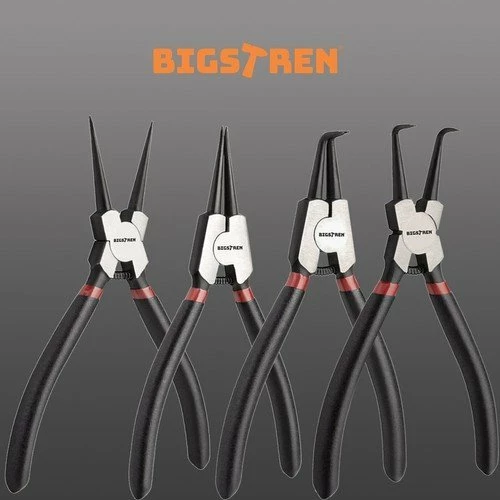 Pincë për unaza Seger Falon-Tech Bigstren 22159, set 4 copë, të zeza
