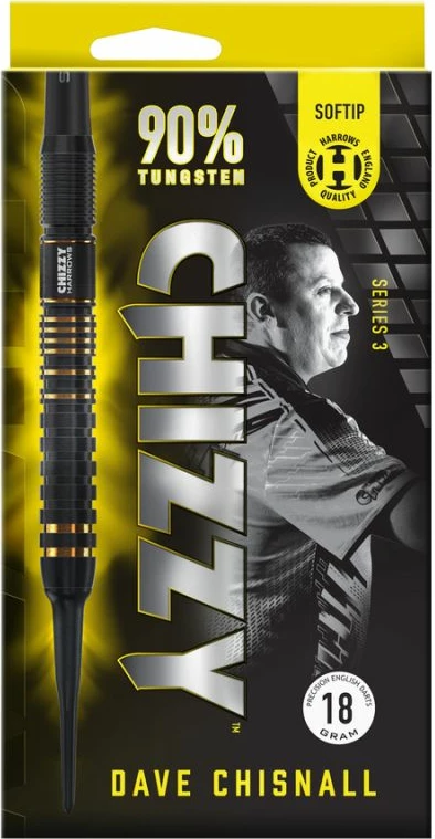 Shigjeta darts Harrows për meshkuj/femra, të zeza [Pesha: 20 g]