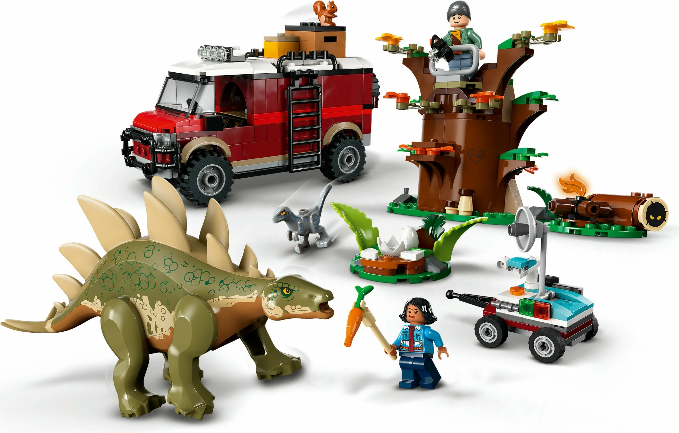 Set ndërtimi LEGO Jurassic World 76965, 420 pjesë, multikolor