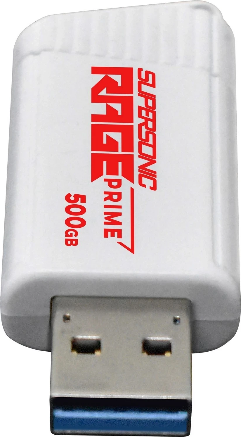 USB Flash Patriot Supersonic Rage Prime, 512GB, e bardhë