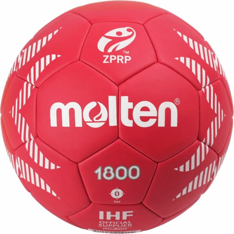 Top handbolli Molten unisex, kuqe/rozë