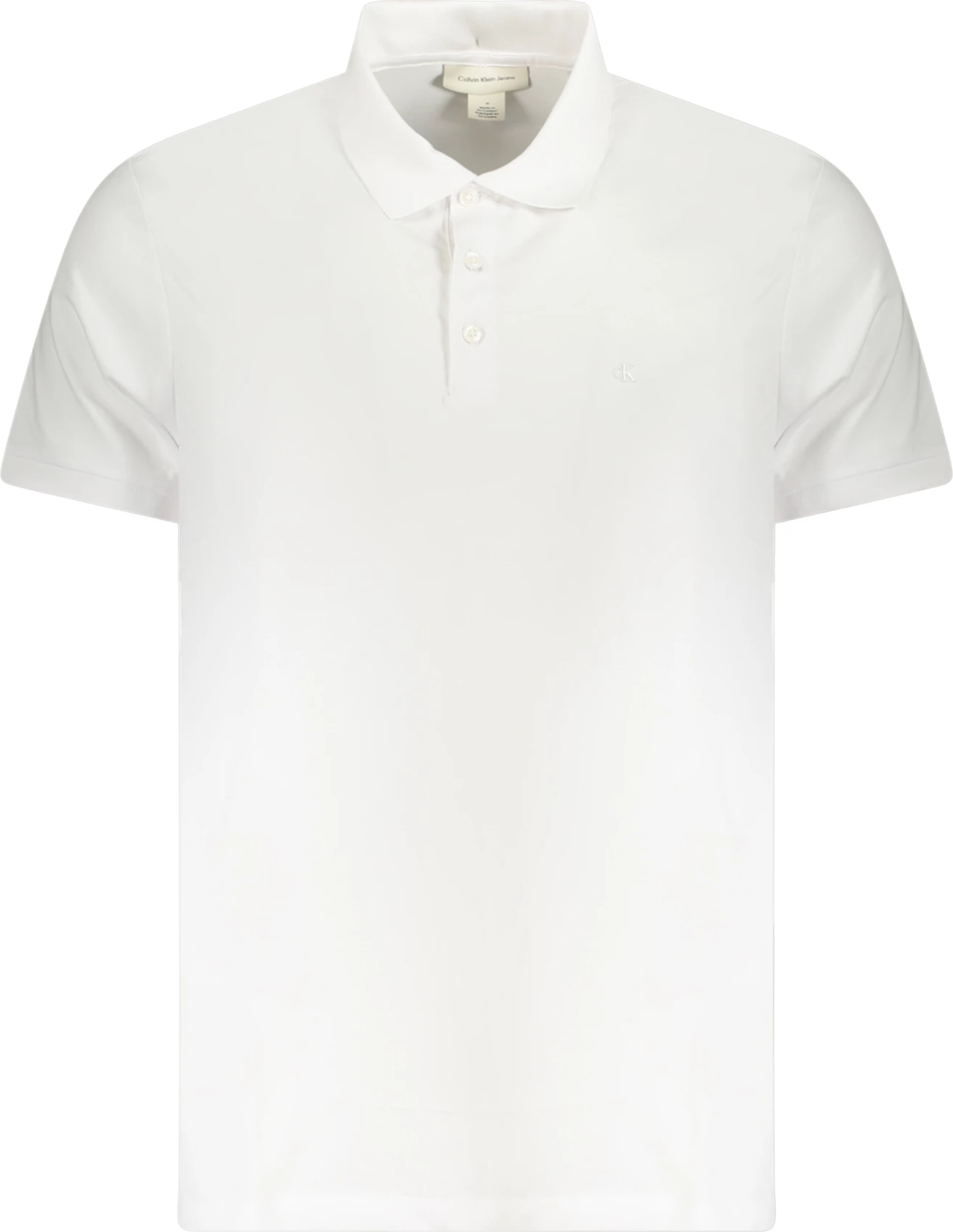 Polo shirt Calvin Klein Polo meshkuj, të bardhë