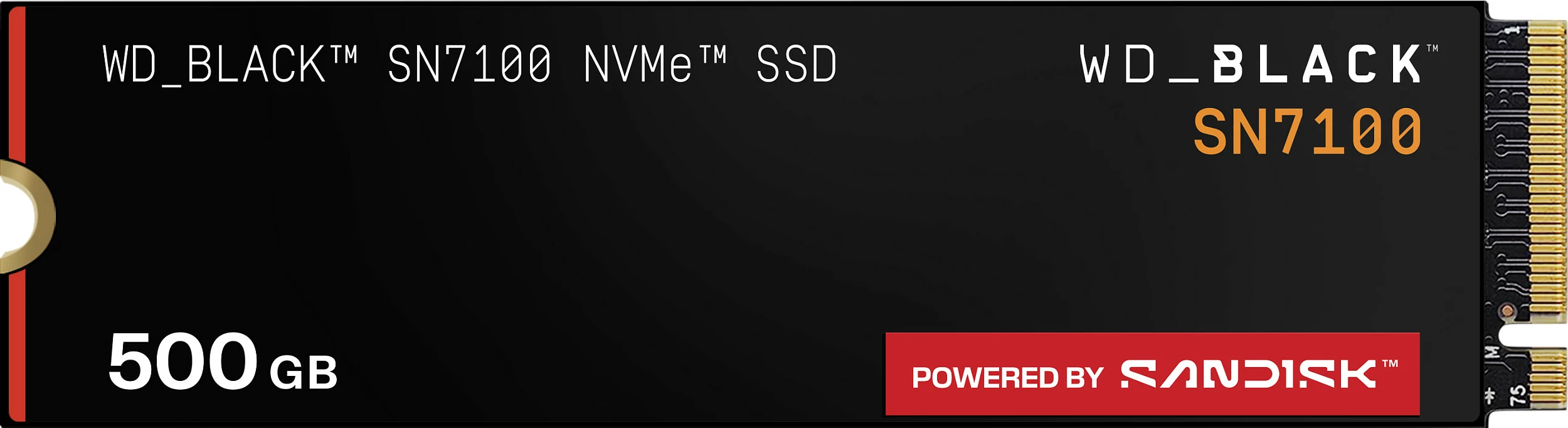 SSD Western Digital Black SN7100 500GB NVMe PCIe 4.0