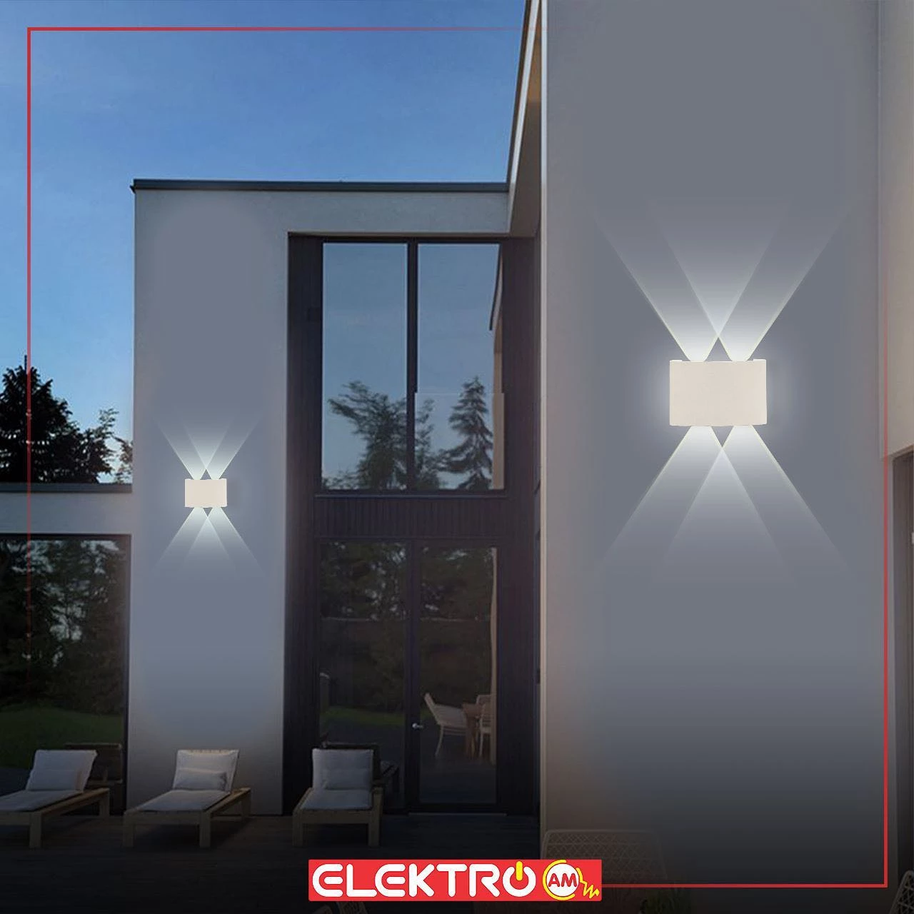 Anesore muri LED 4w B6016 WH