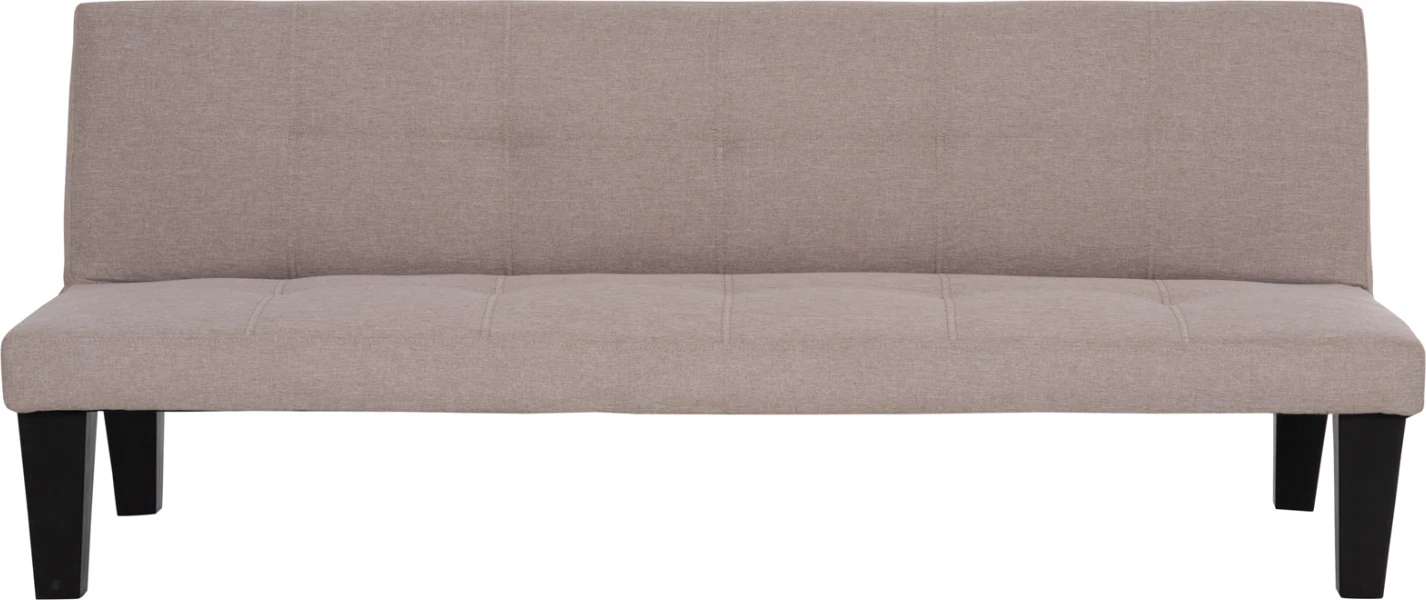 Divan-krevat dy ulëse, lëkurë PU bezhë, KORO FH3304.04, 165x75x64cm