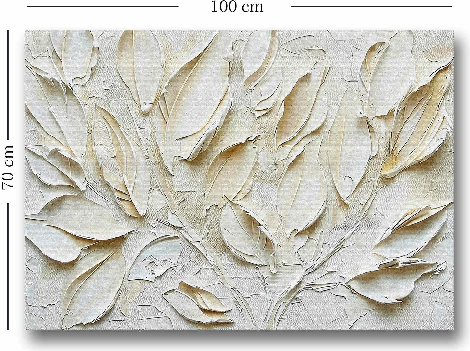 Pikturë dekorative në kanavacë, shumëngjyrëshe, Wallity, 70100Wabisabi-026, 70x100cm