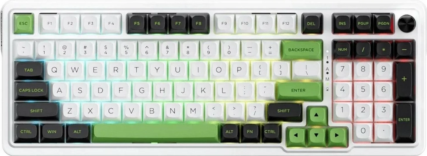 Tastierë Redragon K686WBG-RGB-MAX Eisa Max, RGB, e bardhë