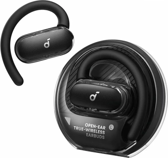 Kufje wireless ANKER Soundcore V40i, open-ear me grepë të rregullueshëm, të zeza