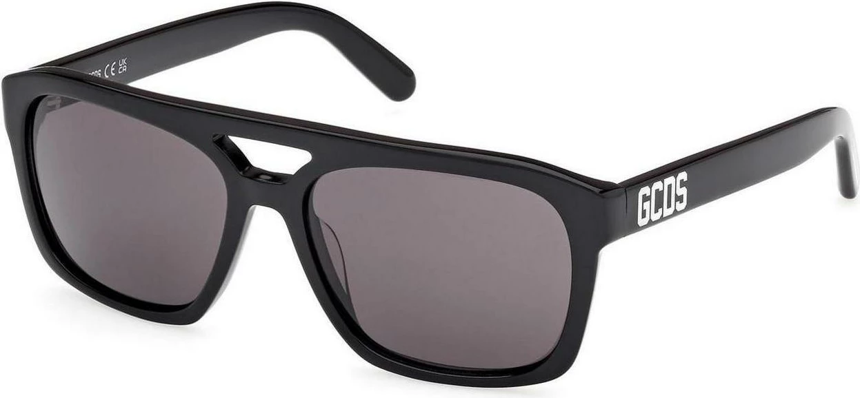 Syze dielli për meshkuj GCDS Navigator GD0058 01A, të zeza