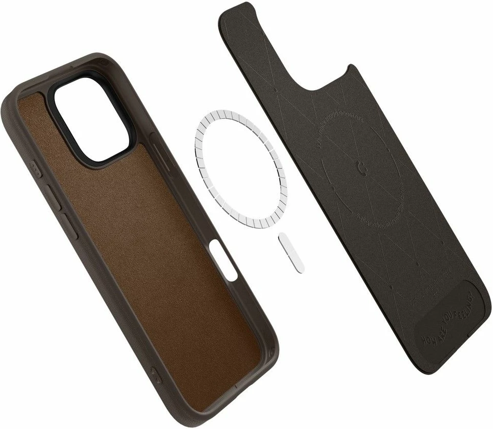 Mbështjellës Spigen Cyrill Kajuk Mag për iPhone 16 Pro Max, Kafe