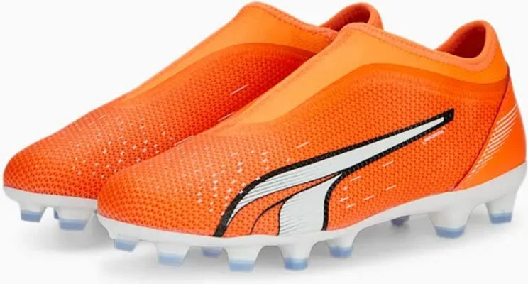 Atlete futbolli Puma për fëmijë, portokalli [Madhësia: 28]
