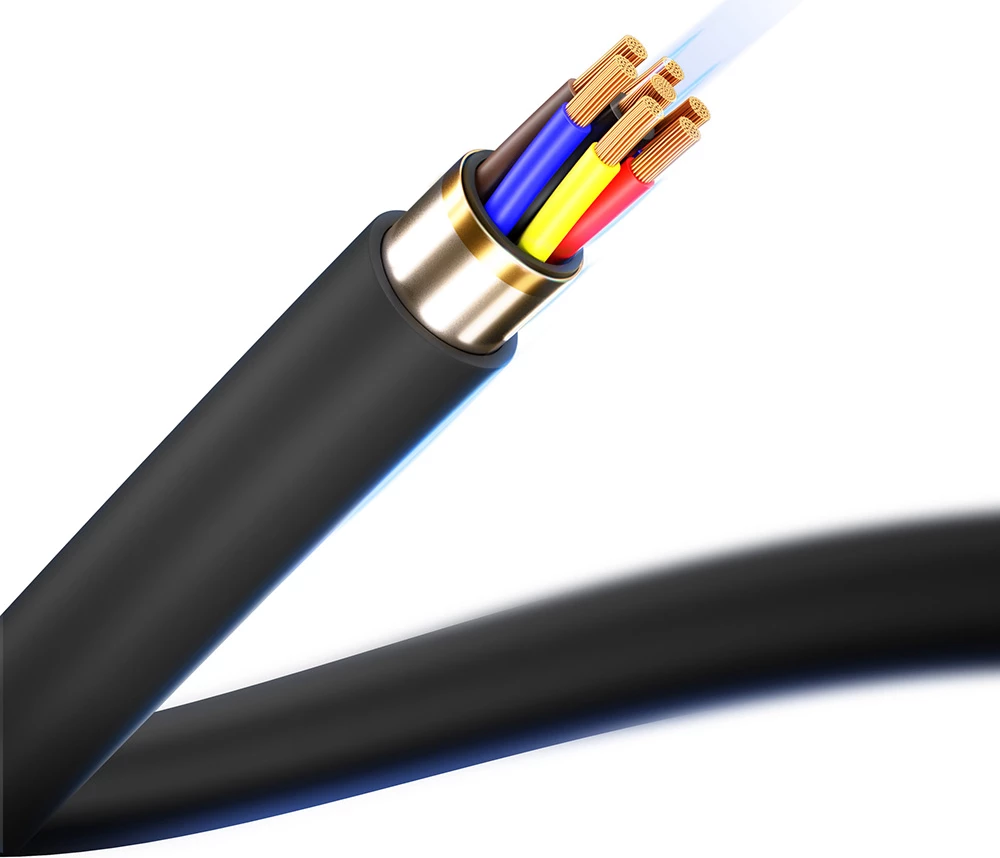 Kabllo USB-C në USB-C 3mk Hyper Silicone 2m, 100W, E zezë