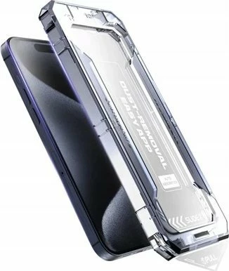 Xham i kalitur mbrojtës ekrani Mobile Origin Screen Guard SGZ-i16 për iPhone 16 9H 0.33mm full display me kornizë aplikimi, transparent me kornizë të zezë, 1 copë