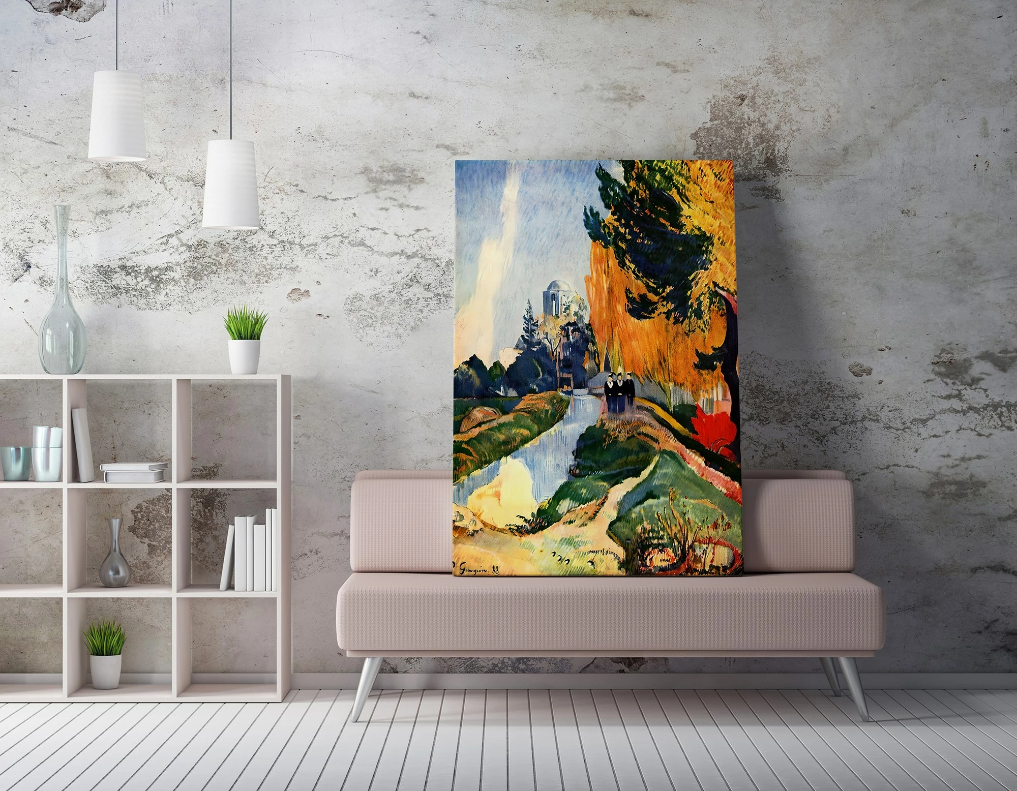 Pikturë dekorative në kanavacë, shumëngjyrëshe, WY297, 50x70cm