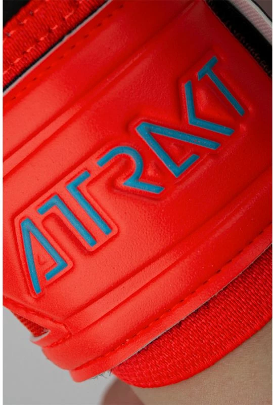 Doreza portieri për meshkuj Reusch Attrakt Gold X Evolution Cut Finger Support, të kuqe [Madhësia: 8.5]