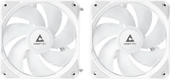 Ftohës uji AIO Chieftec ICEBERG 240-RGB-W, 240mm, 2x120mm RGB, i bardhë