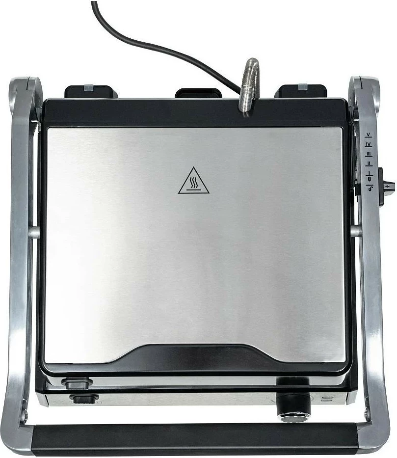 Grill kontakti Kernau KSG 251, pllaka qeramike, inox, argjendtë