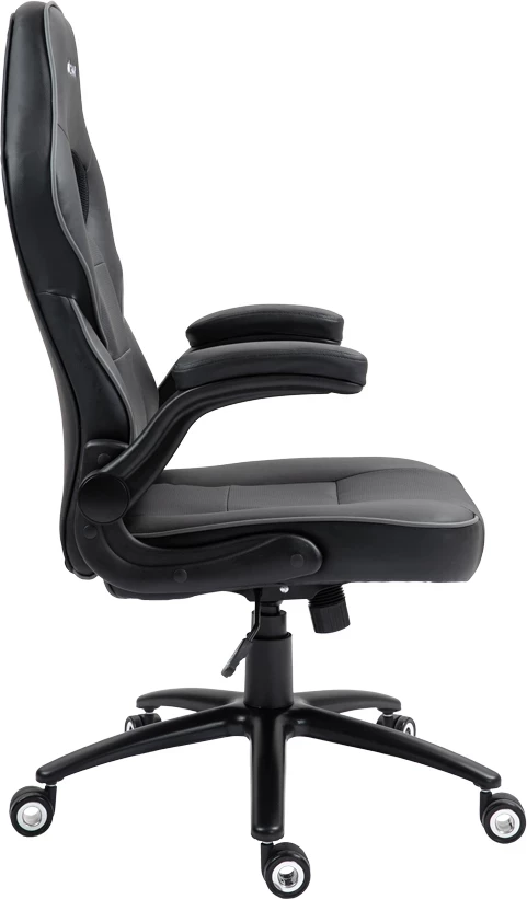 Karrige zyre UVI Simple Office UVI7000, lëkurë PU, e zezë