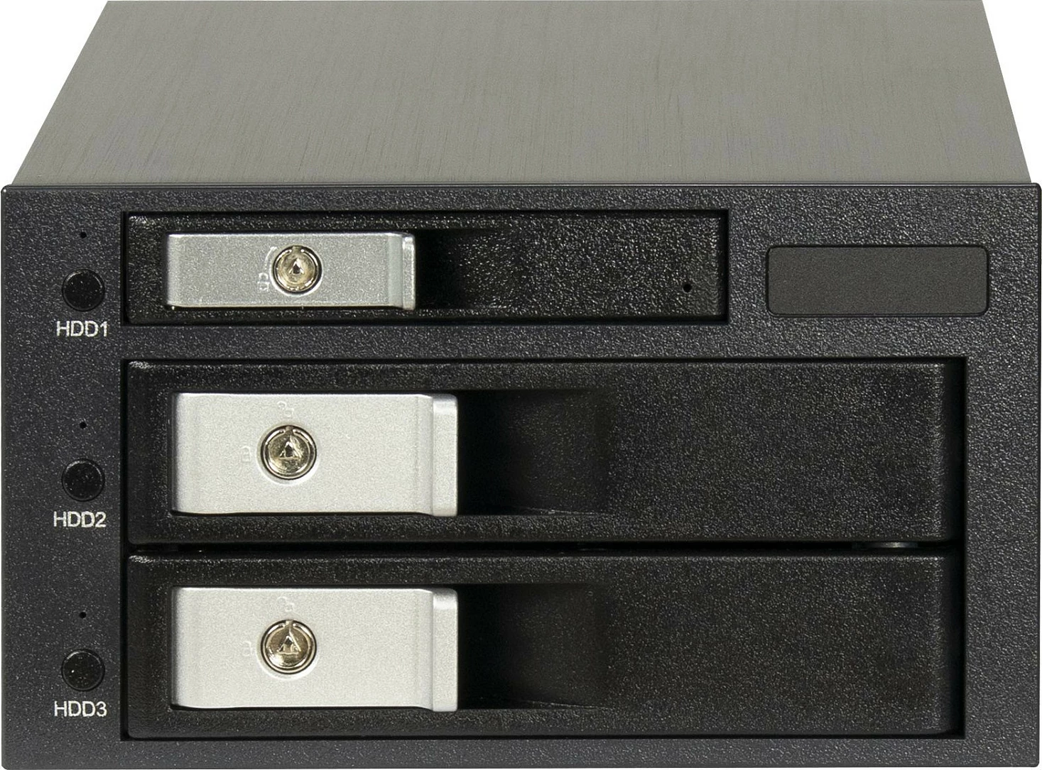 Kornizë hot-swap për HDD Inter-Tech IPC ST-3525, 2x5.25" + 1x2.5", e zezë