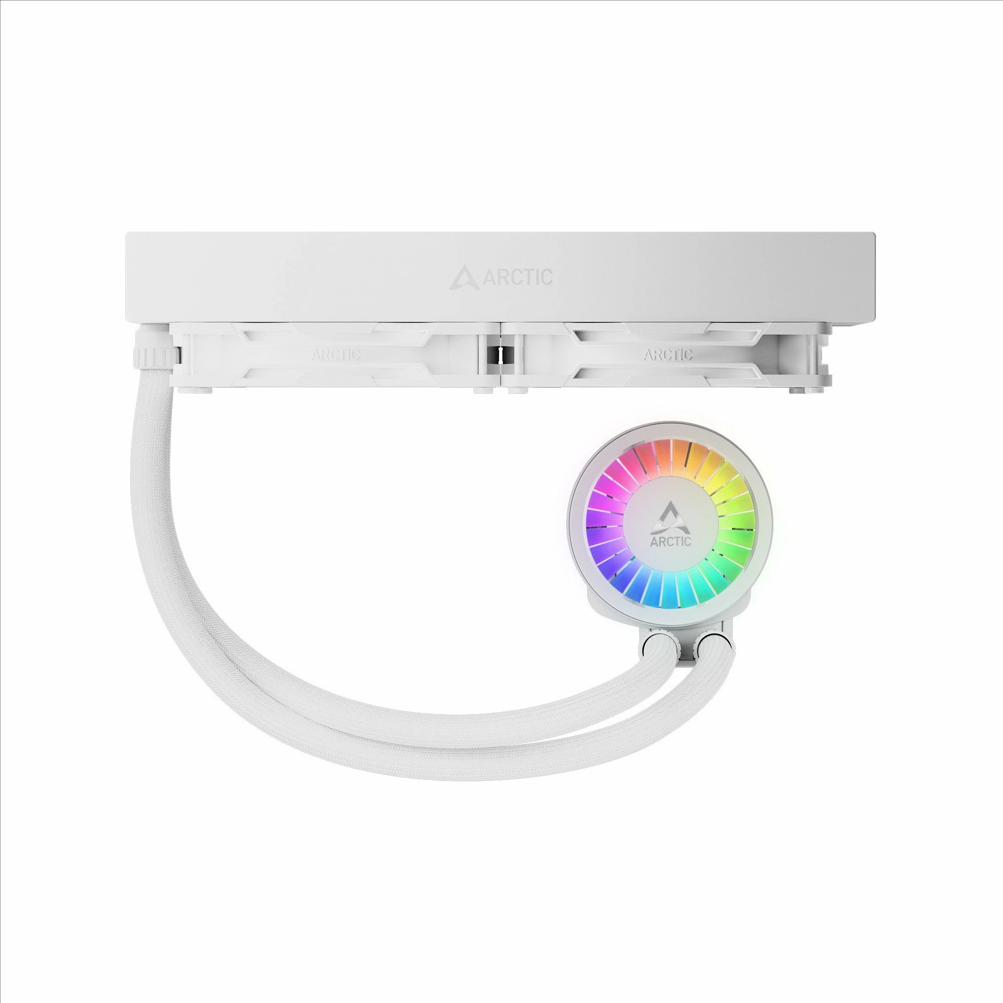 Ftohës i lëngshëm AIO për CPU Arctic Liquid Freezer III Pro 280 A-RGB (ACFRE00187A) 280mm, 2x140mm PWM, ARGB, White