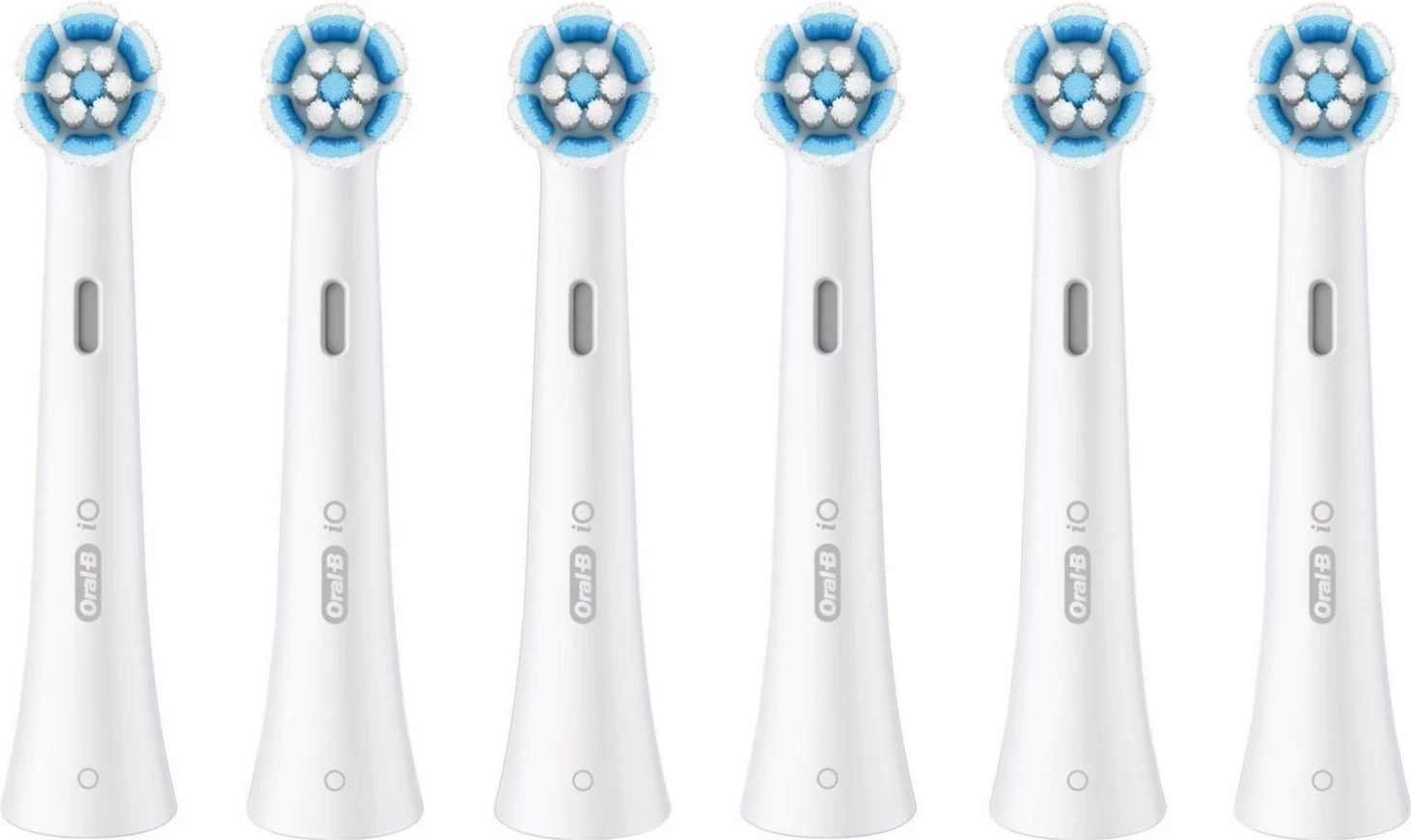 Koka zëvendësuese për furçë dhëmbësh Oral-B iO Gentle Care, 6 copë, e bardhë