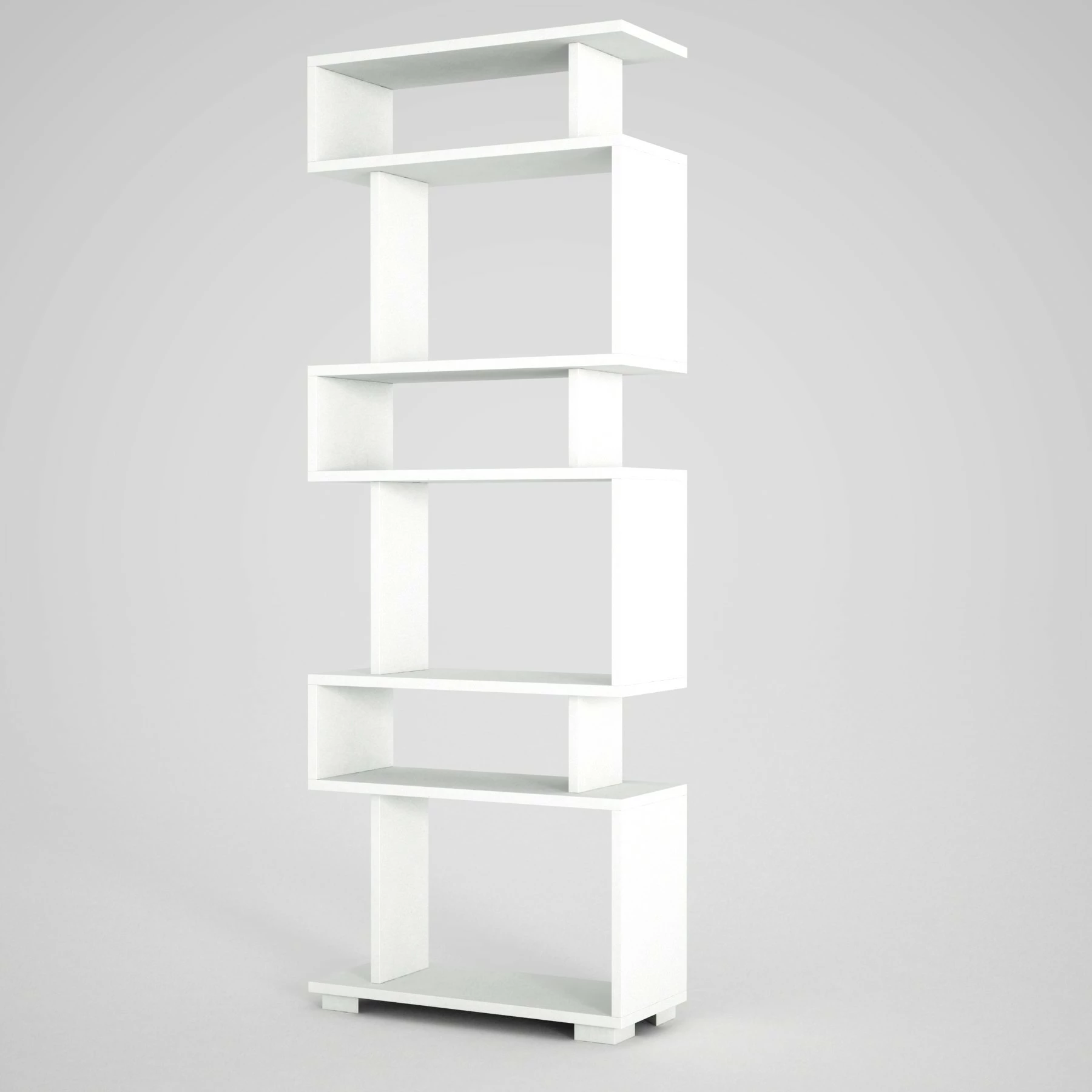 Raft librash Hanah Home, Blok, bardhë-dru arre